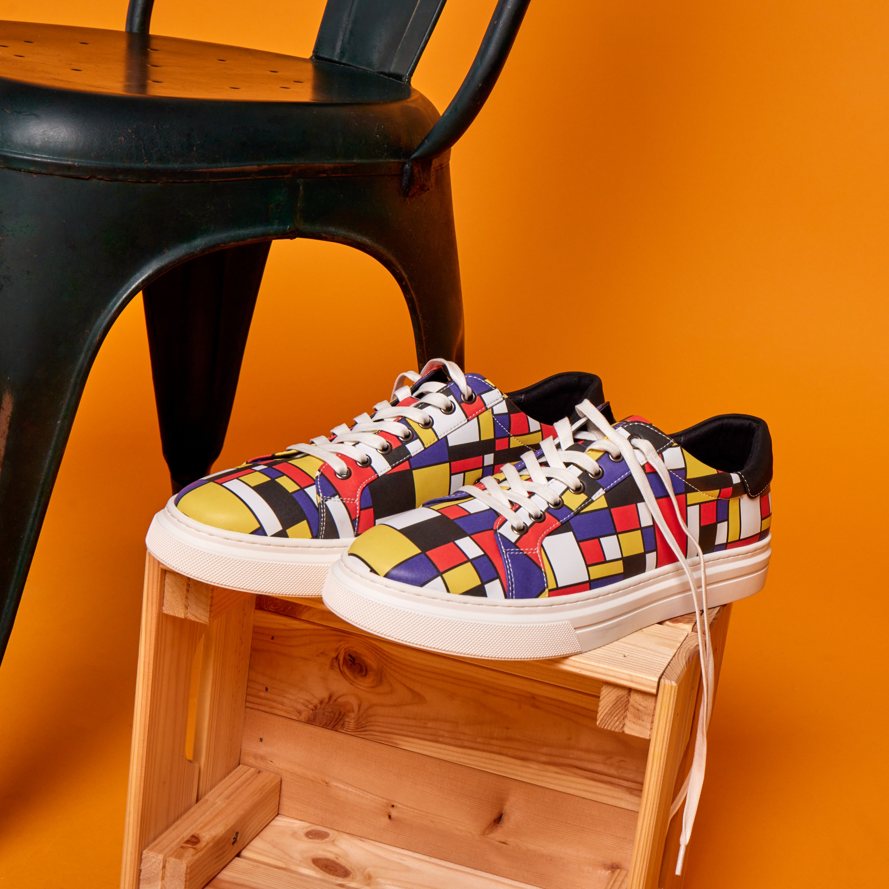 Mondrianic Sneakers