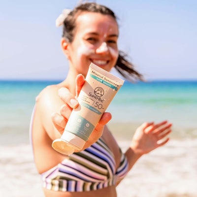 Suntribe Active Natural Mineral Solkrem SPF 50 100 ml