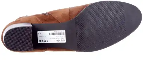 245449 PieSanto bruin - maat 43 enkellaars bruin - maat 43 Calandschoen