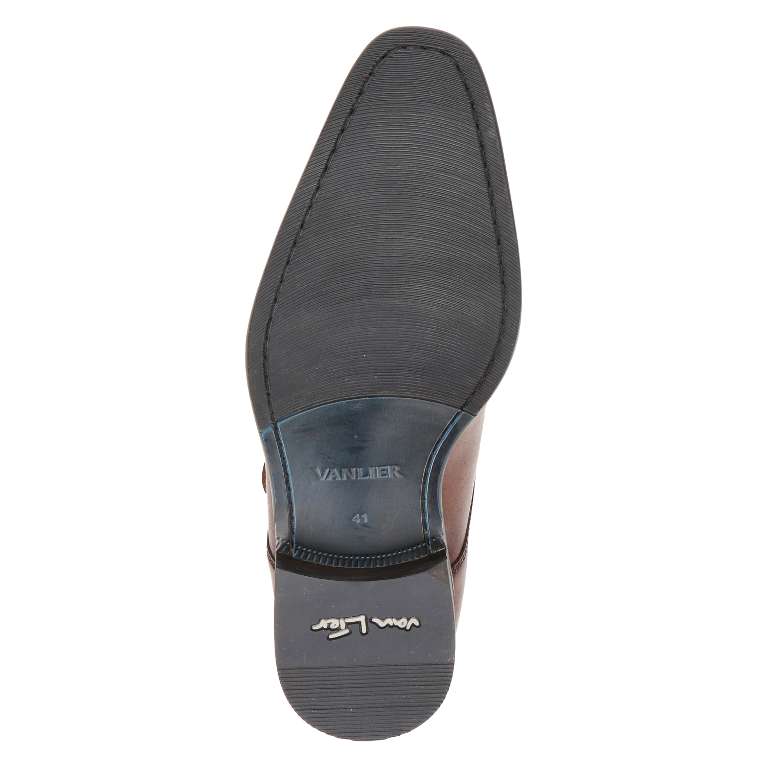 Van Lier Rhodes heren nette schoen Van Lier Cognac