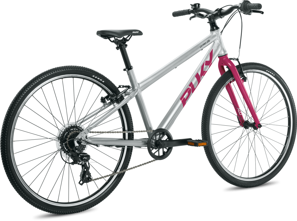 Puky LS-PRO 26-8 Børnecykel Sølv/Bær