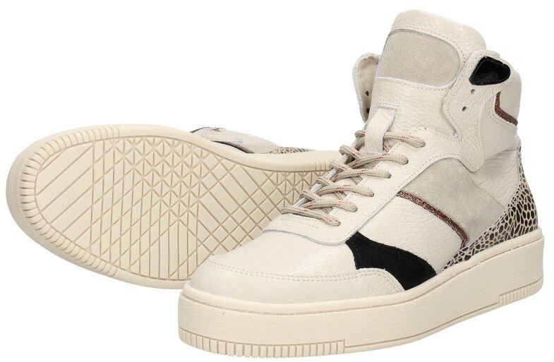 Sub55 Dames sneakers gebroken wit