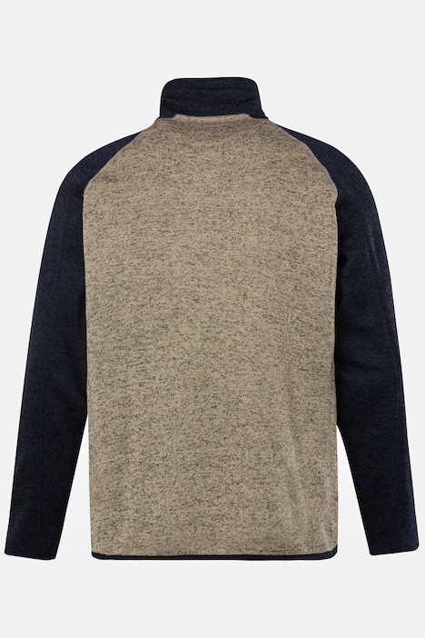 JAY-PI Troyer, Outdoor, Strickfleece, Zippkragen