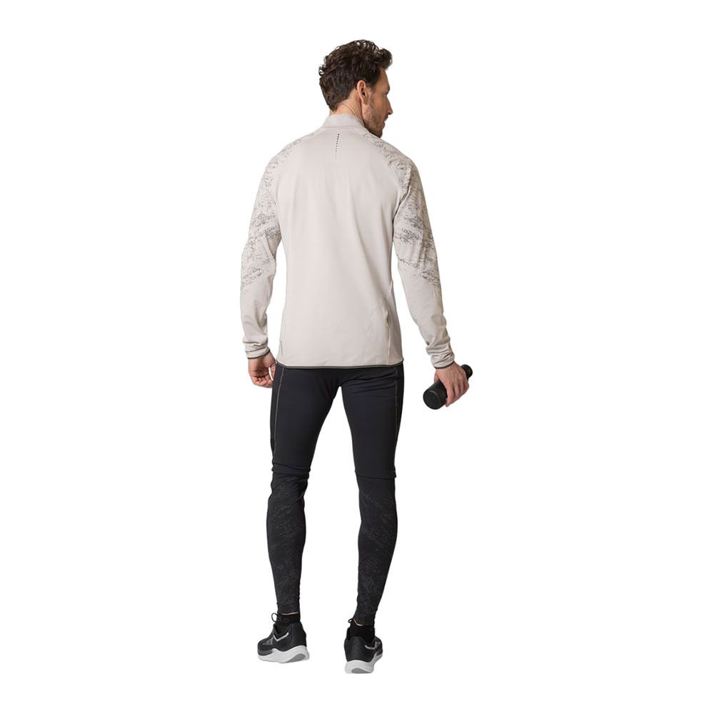 Odlo ZEROWEIGHT WARM REFLECTIVE - Collant Homme black
