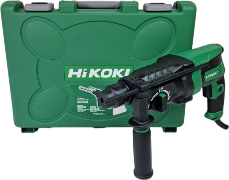 HiKOKI DH26PC2WSZ SDS-Plus Boorhamer in koffer - 26mm - 830W - 2,9J