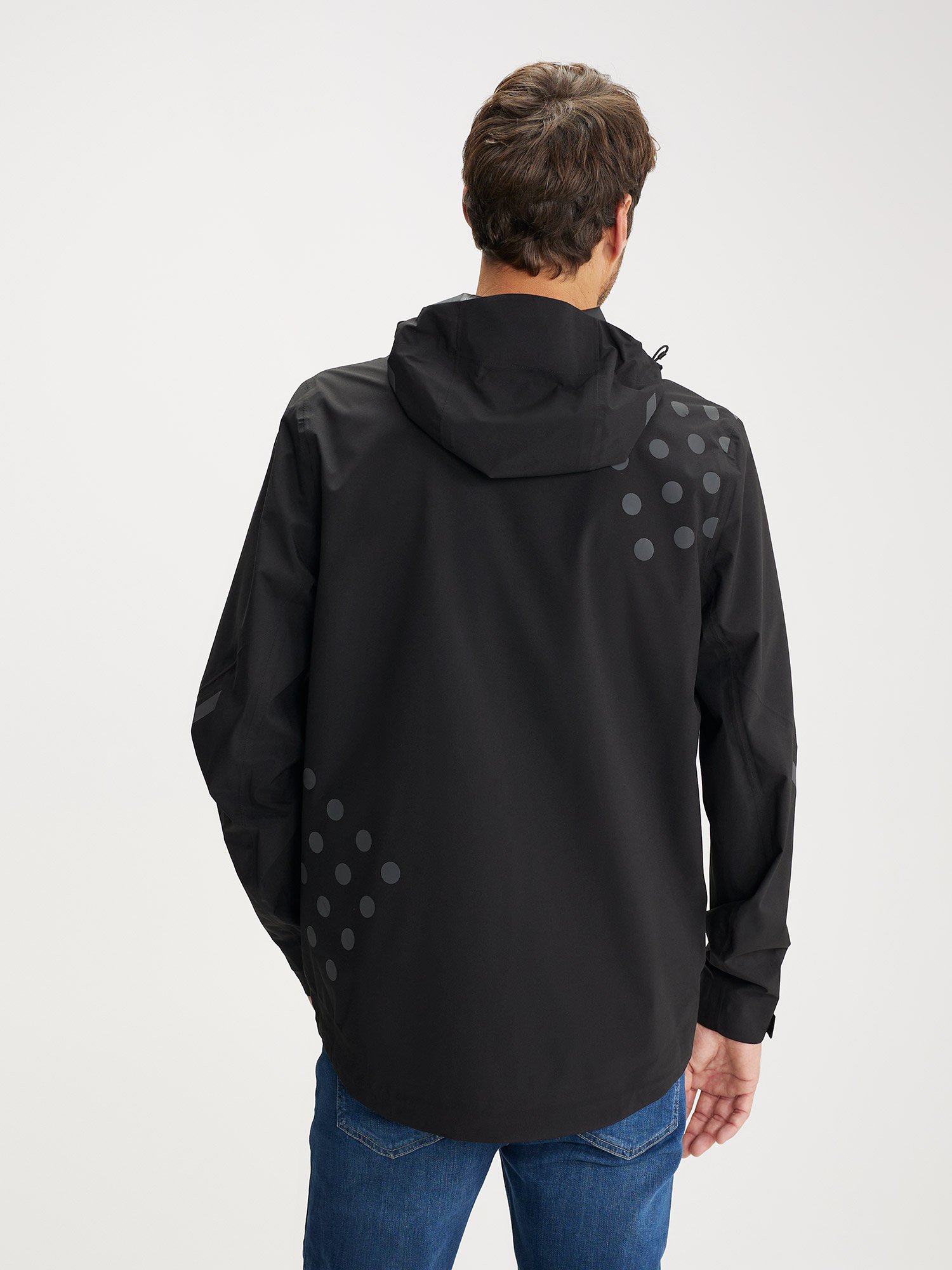 Veste Homme Longue Imperméable Noire