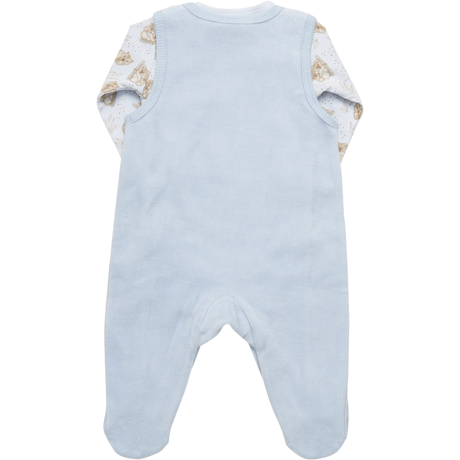 Fixoni Body & Velour Romper Celestial Blue