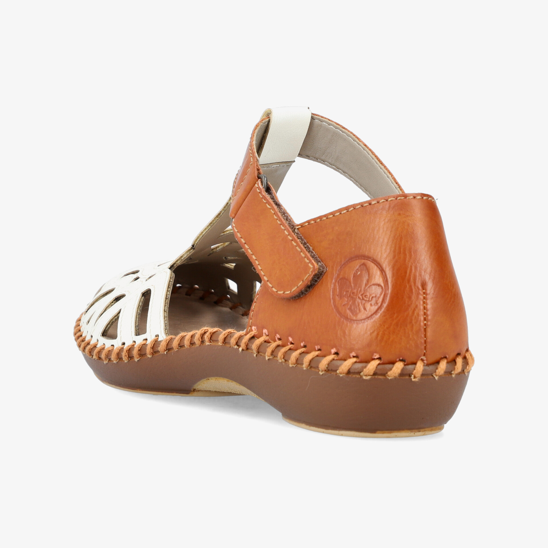 rieker Damen Sandalen weiß