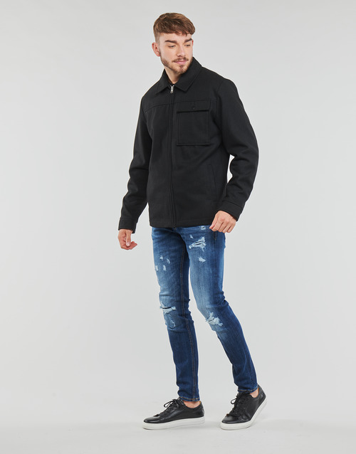 Jack & Jones - JJJOHNSON WOOL JACKET - Noir