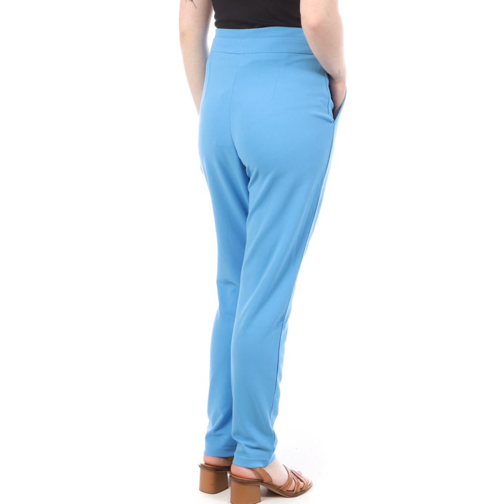 JDY Pantalon Fluide Bleu Femme JDY Tanja