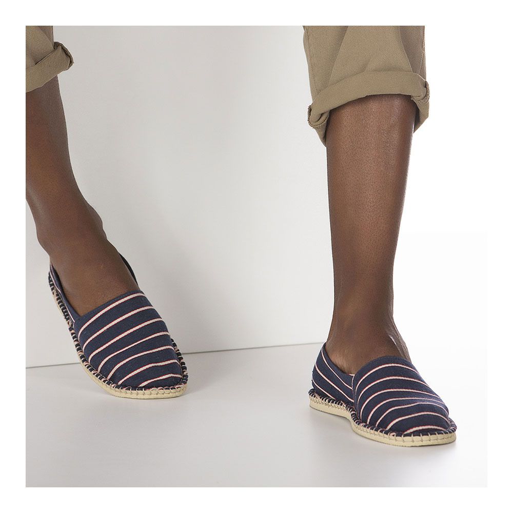 Havaianas ORIGINE IV PRINT - Espadrilles sand/navy blue/red
