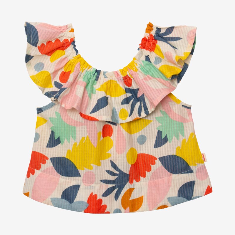 Blouse bébé fille pop couleur blanche Catimini Blanc