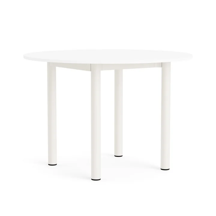 HAY - Annex Esstisch Ø 110 cm, weiss / cremeweiss