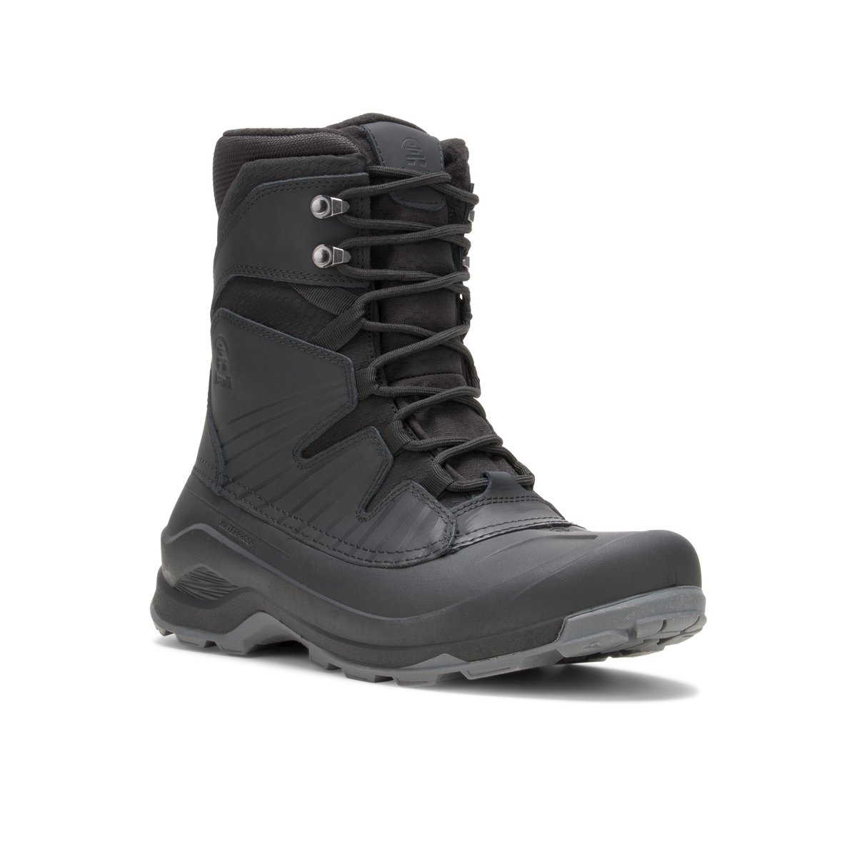 KAMIK-Iceland-m-Bottes d'hiver - Talon plat - Noir