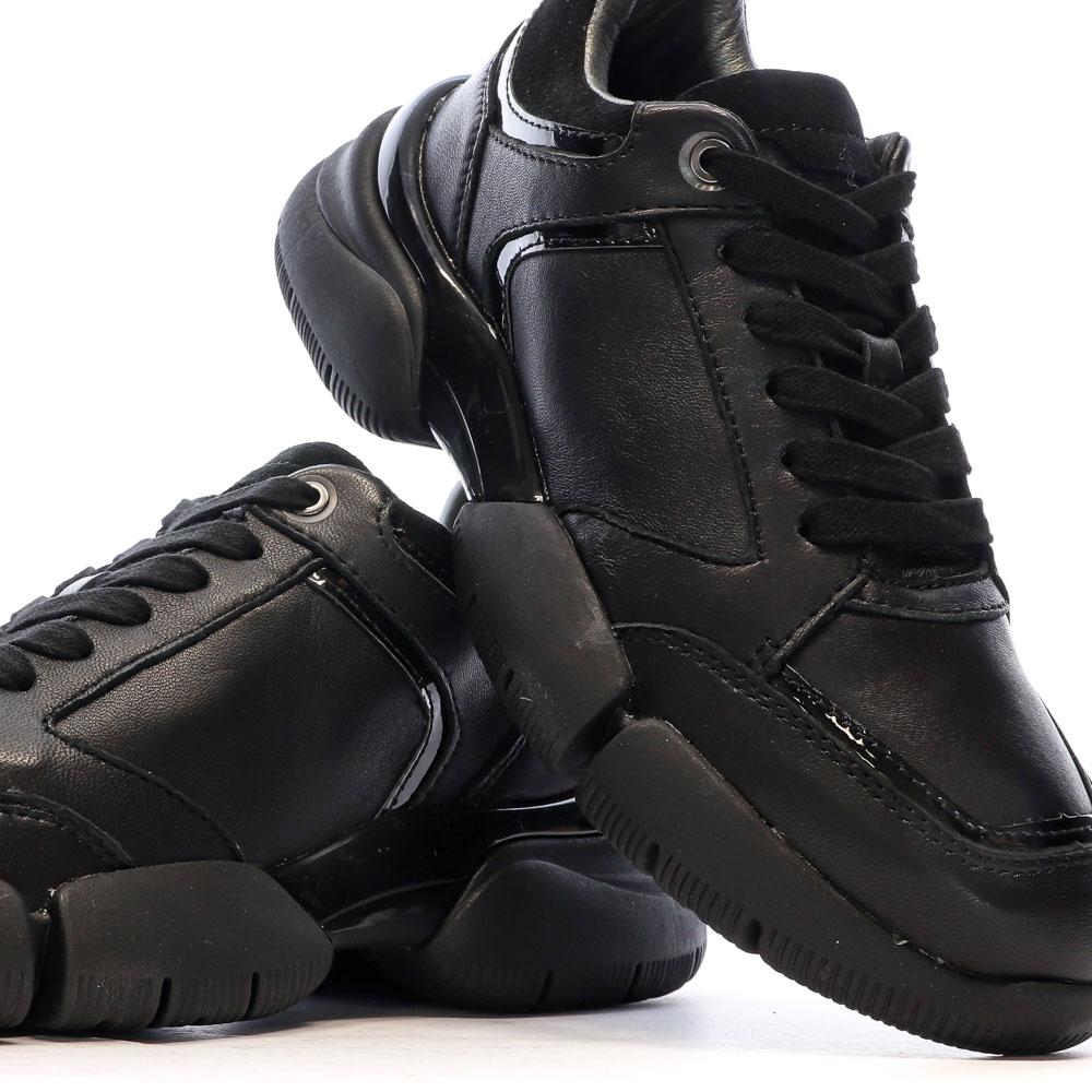 Baskets Noires Femme Geox Adacter