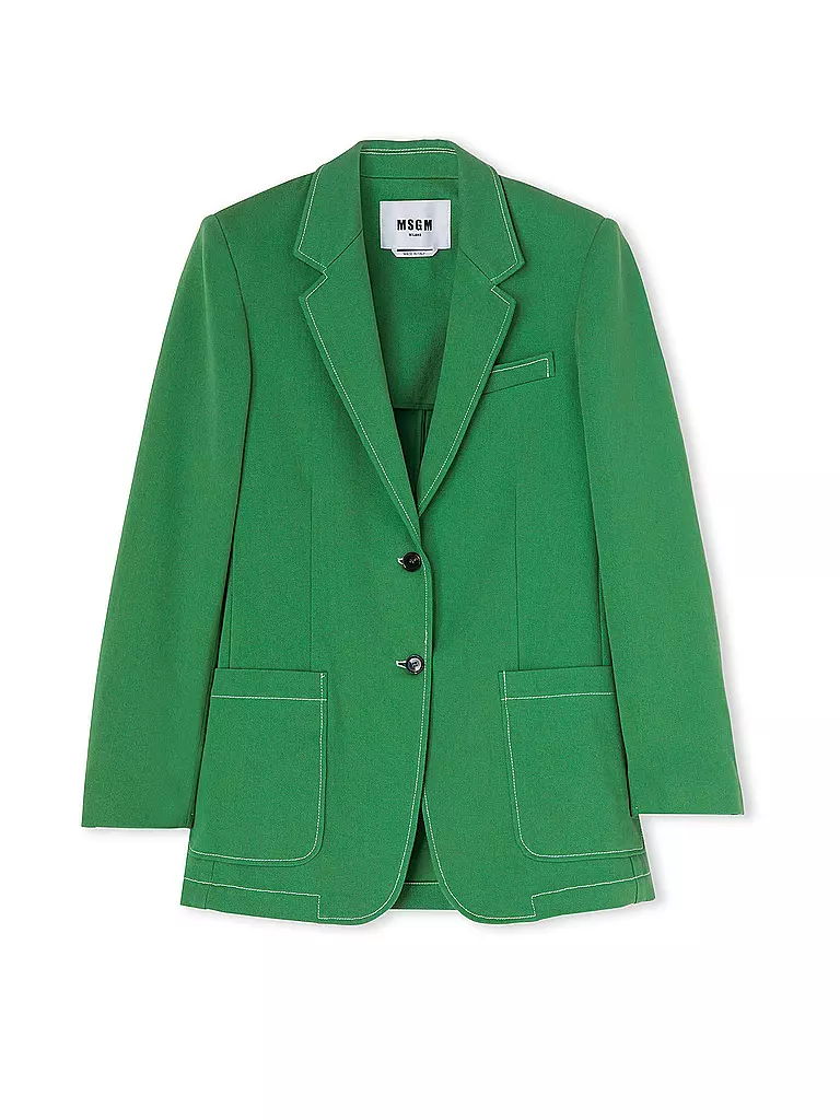 MSGM Blazer grün