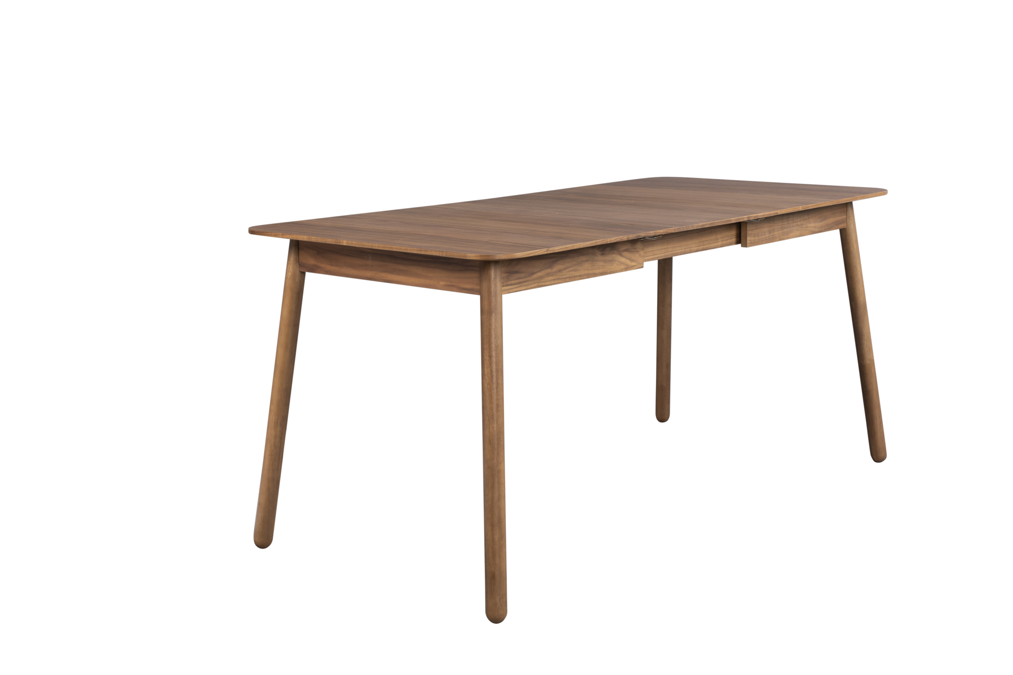 Eettafel Glimps rechthoekig uitschuifbaar walnoot 120-160 x 80