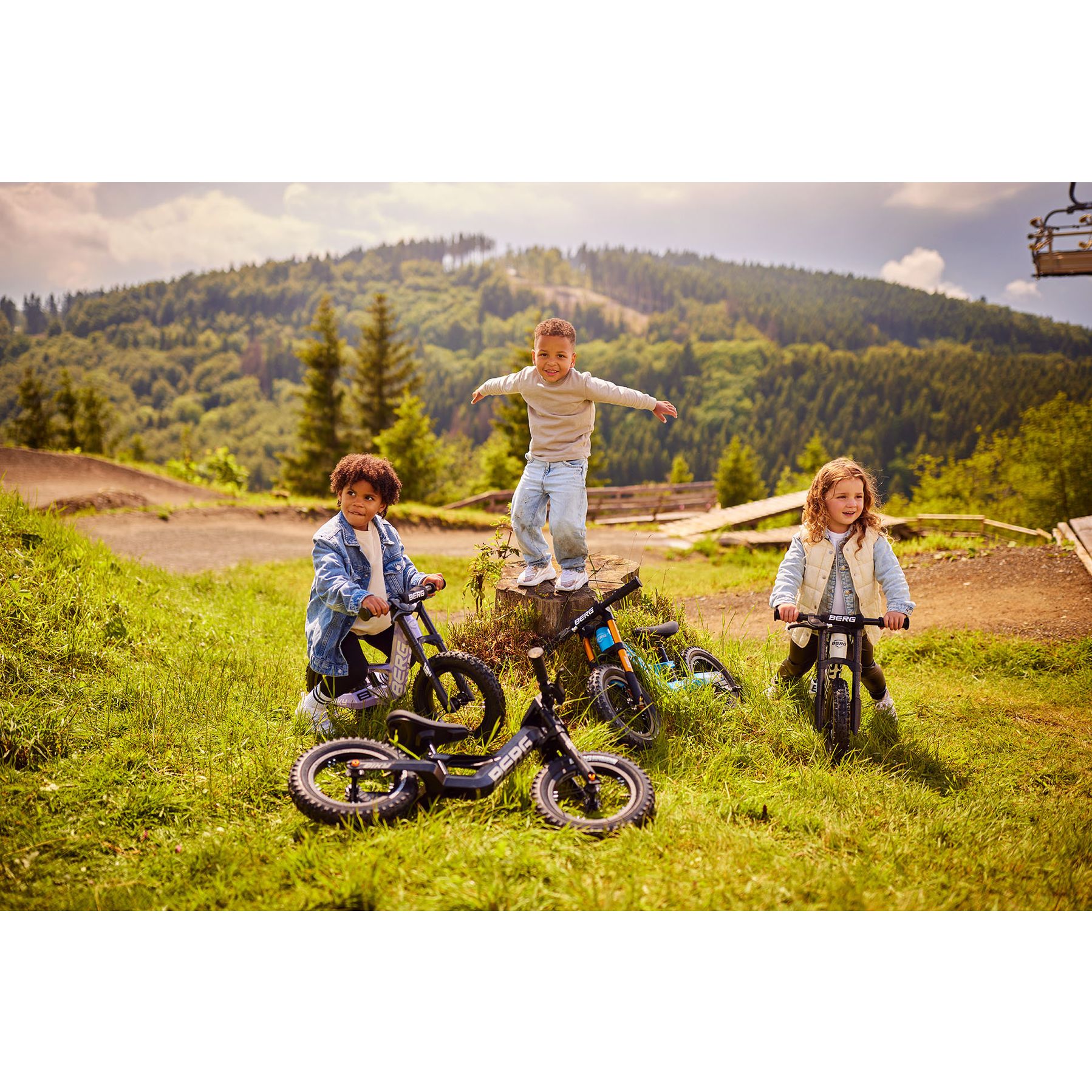 BERG Biky Cross 12 Inch Handrem Loopfiets 2026