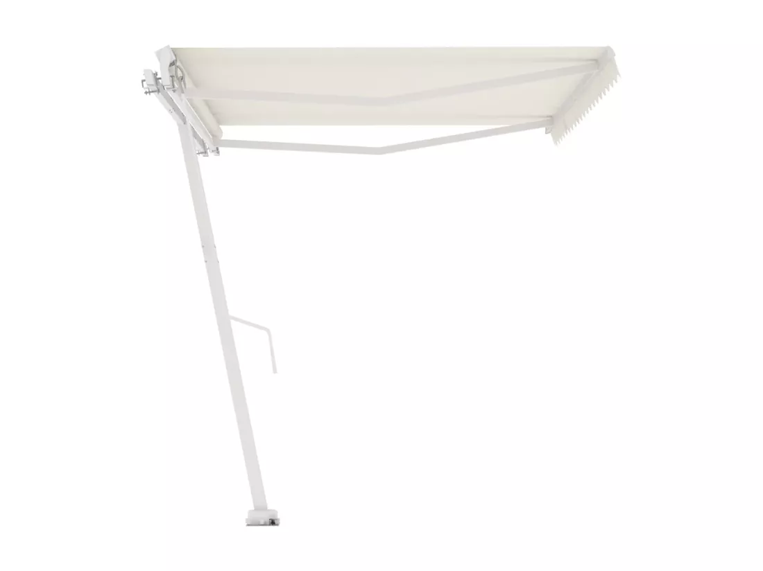 Auventanuel rétractable sur pied 450x350 Crème
