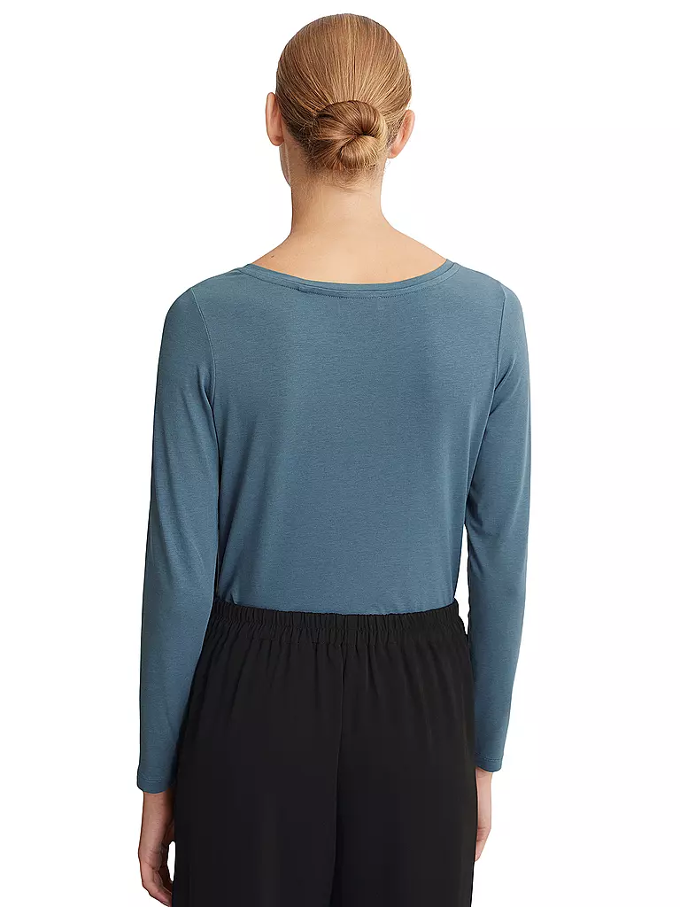 MARC O'POLO Langarmshirt blau