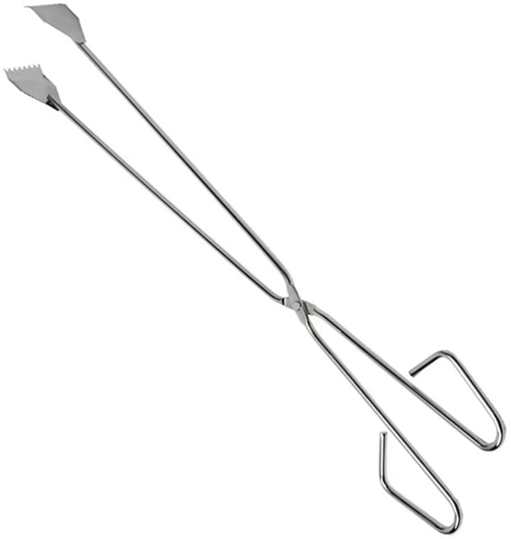 Sauvic 04470 pince à barbecue 18/8 de 55 cm, acier inoxydable, 55.00x10.00x3.50 cm