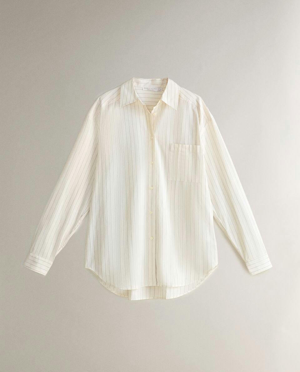 CAMISA DE ALGODÃO LISTRADA