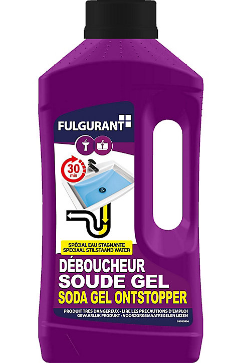 Déboucheur soude gel fulgurant Stopy 900ml
