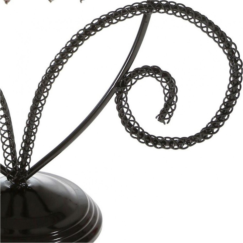 Porte bijoux porte boucle d'oreille amande Noir