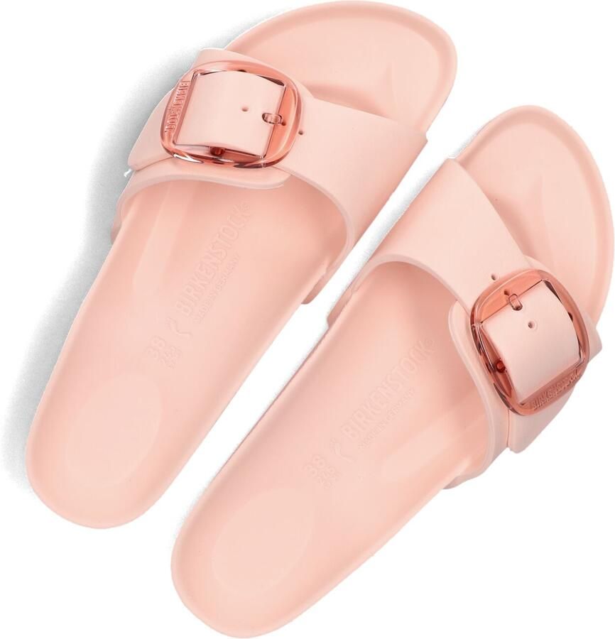 BIRKENSTOCK Badslippers Dames Madrid Big Buckle Eva Maat: 37 Materiaal: Rubber Kleur: Roze