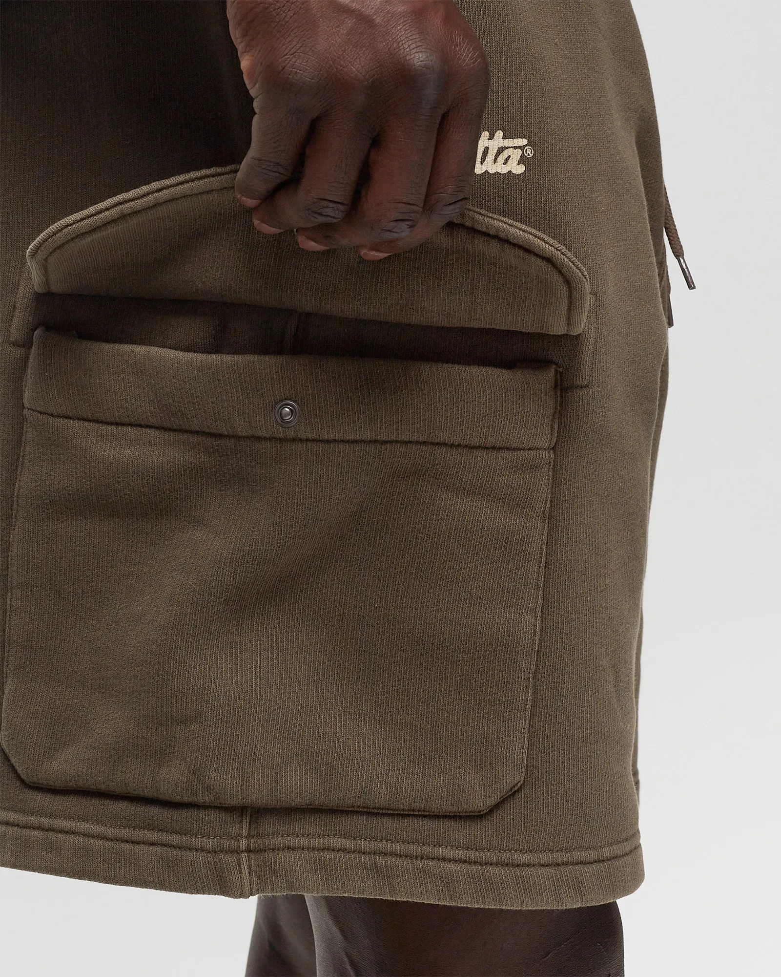 PATTA Classic Washed Cargo Jogging Shorts