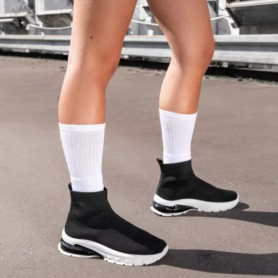 Baskets NOIR ACTIVE FASHION