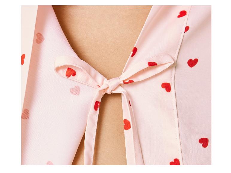 Satijnen dames kimono