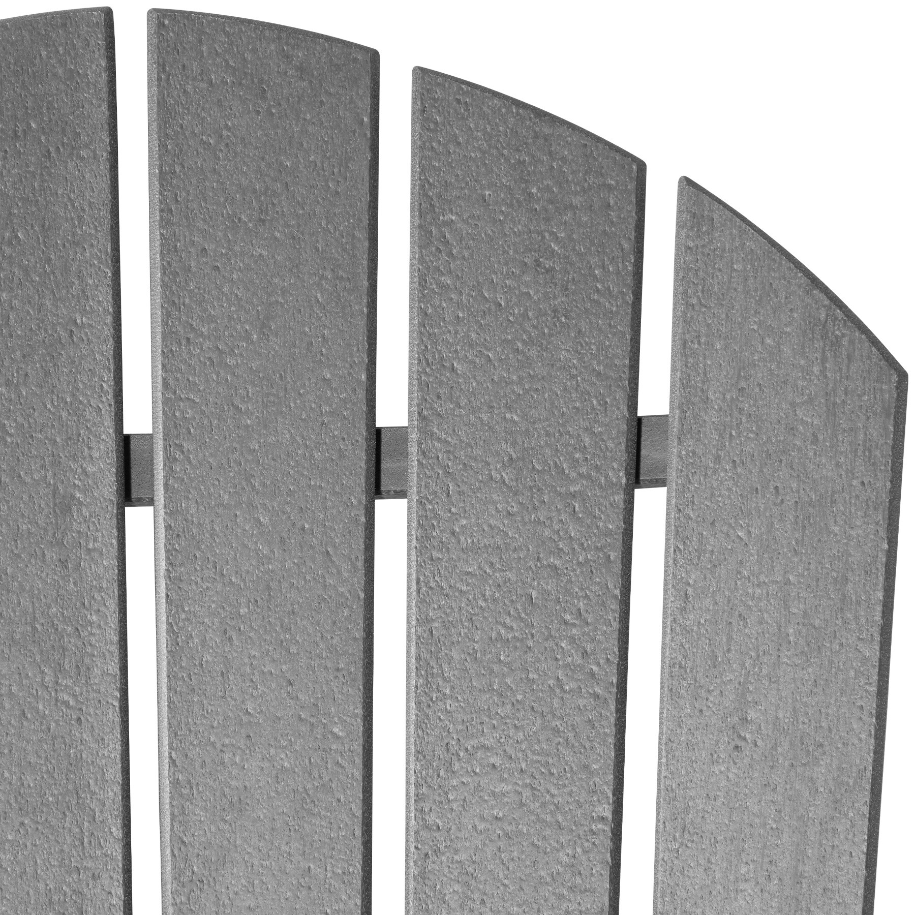 tectake® Gartenstuhl, im Adirondack-Stil, hohe Rückenlehne und breite Armlehnen, Belastbarkeit 120 kg, 83 x 79 x 97 cm