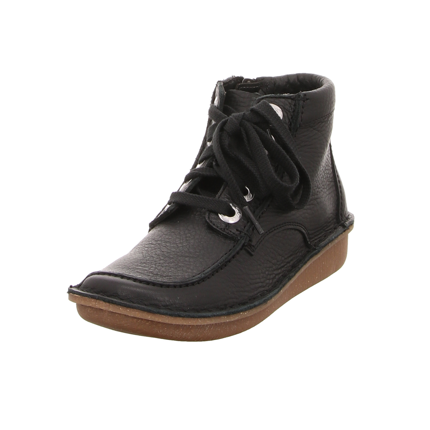 Clarks Knöchelschnürer schwarz