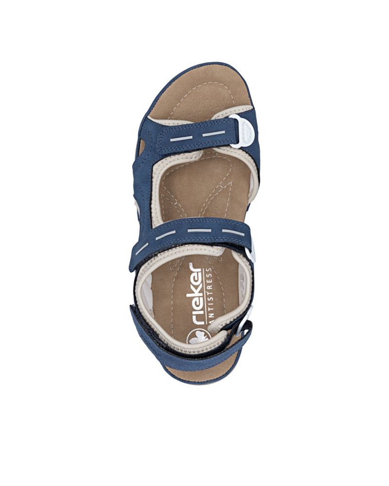 Rieker letvægts sandal - blå