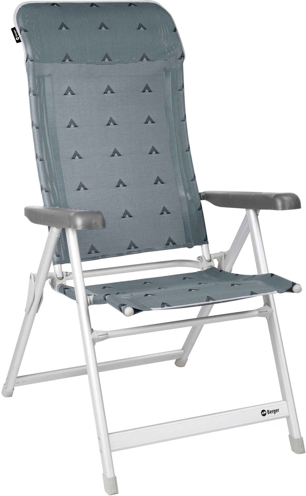Berger Klappsessel Luxus grau