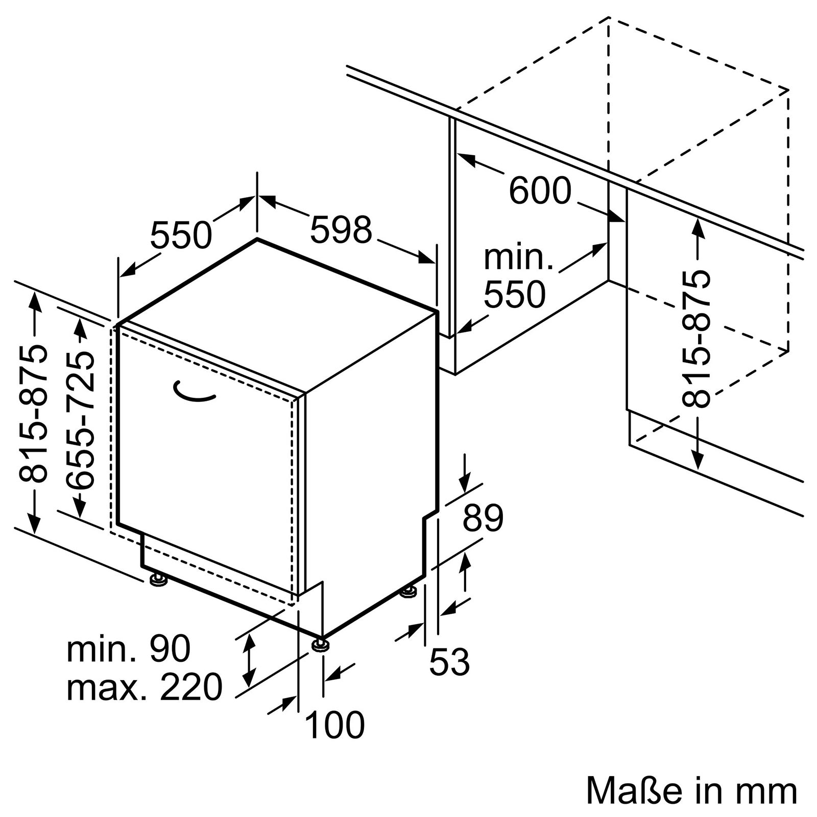 SIEMENS Einbau-Geschirrspüler SN61IX09TE - vollintegriert - 60 cm - E