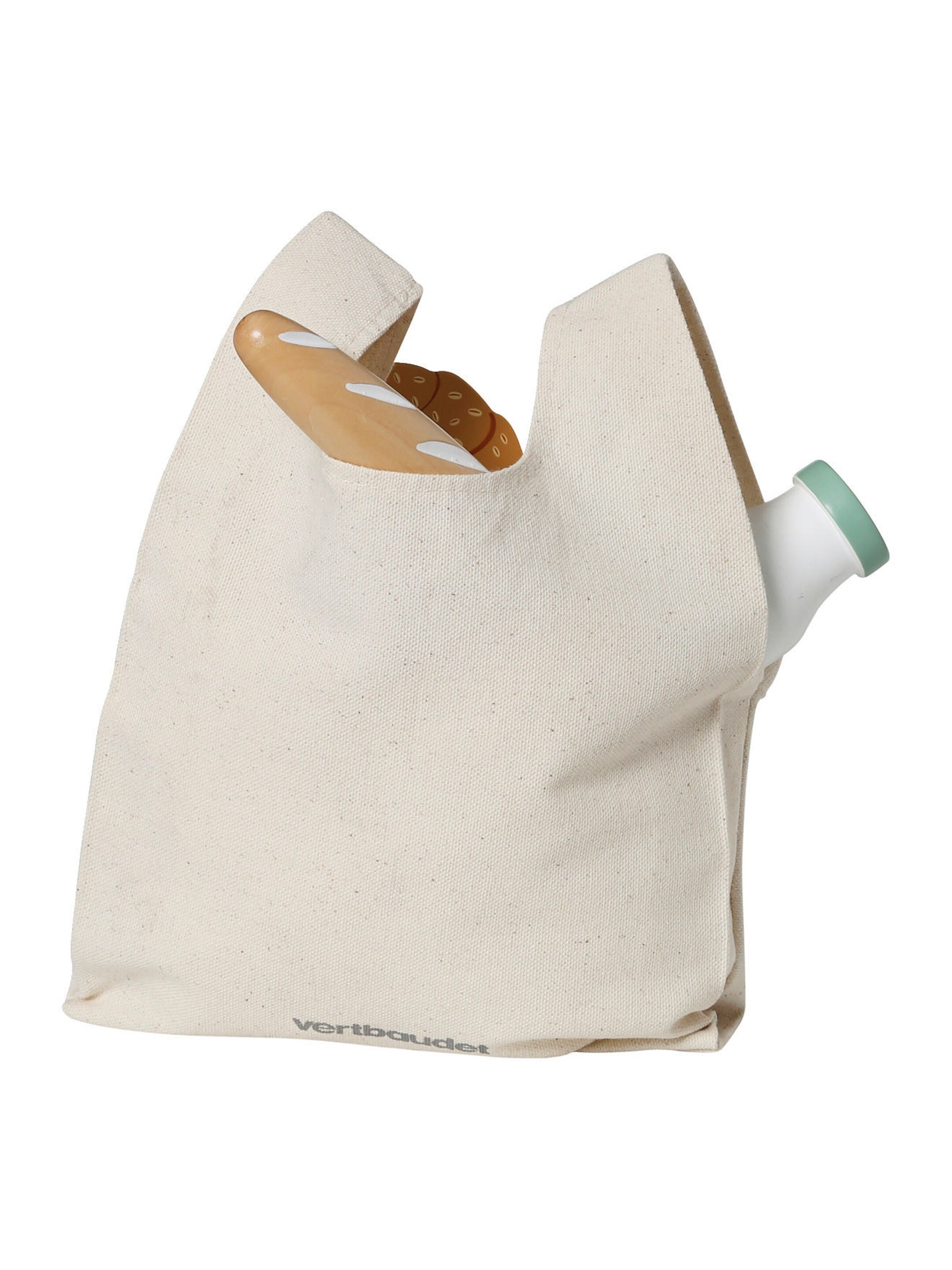 Vertbaudet Kinder Einkaufs-Set, Holz FSC® mehrfarbig