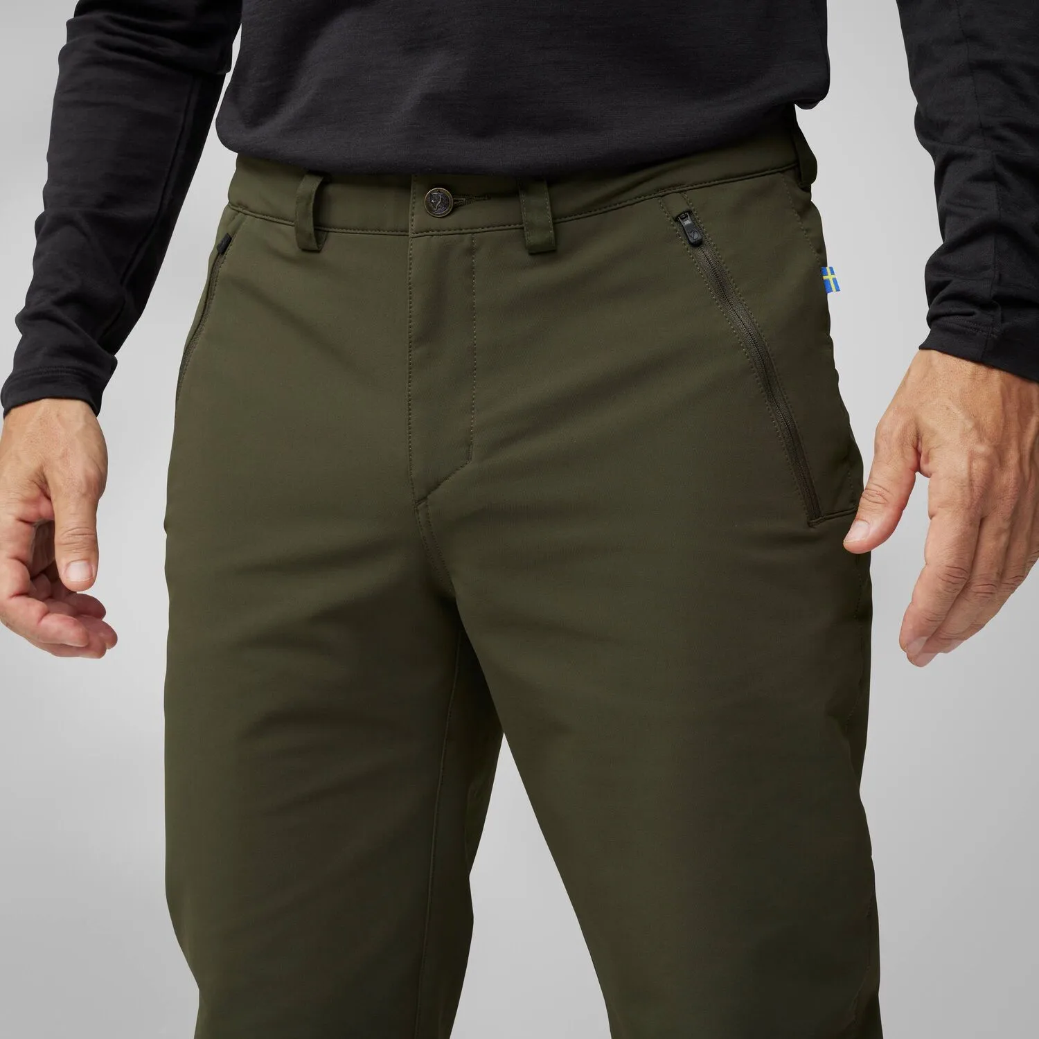 Fjällräven Men's Abisko Winter Stretch Trousers Deep Forest