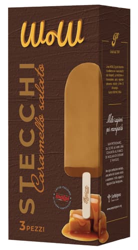 Gelati Pepino Stecco WoW Salted Caramel 3x72 ml