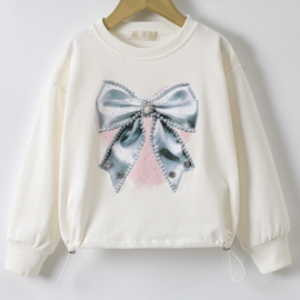 White bow top
