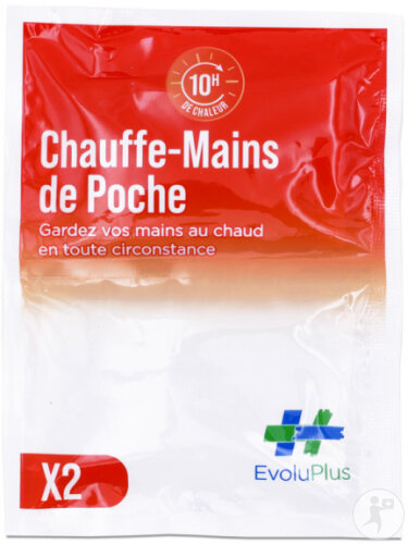 Evoluplus Chauffe-Mains De Poche La Paire 2 Pièces