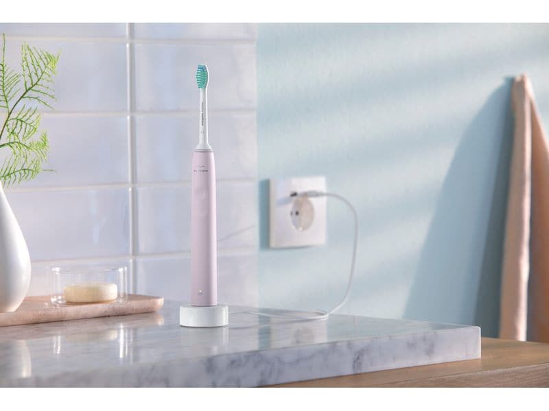 Philips Schallzahnbürste Sonicare Series 2100 HX3651/11 Ros Elektrische Zahnbürste