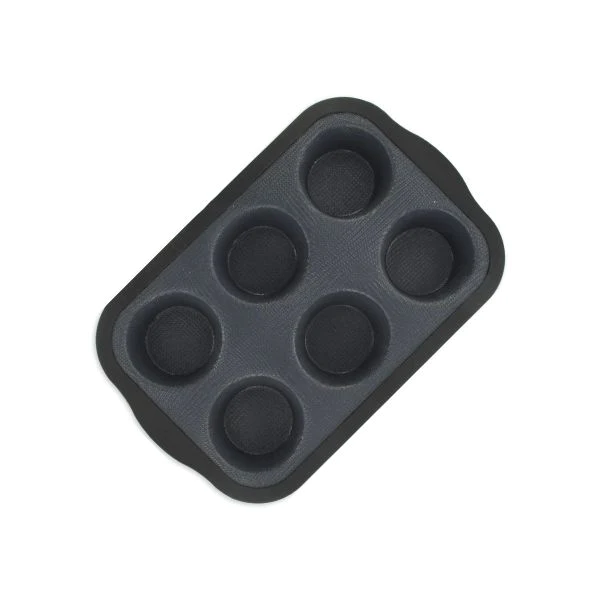 Moule à muffins 6 empreintes Silicone fibre de verre Zenker