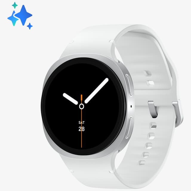 Samsung Galaxy Watch8 44mm LTE (sølv)
