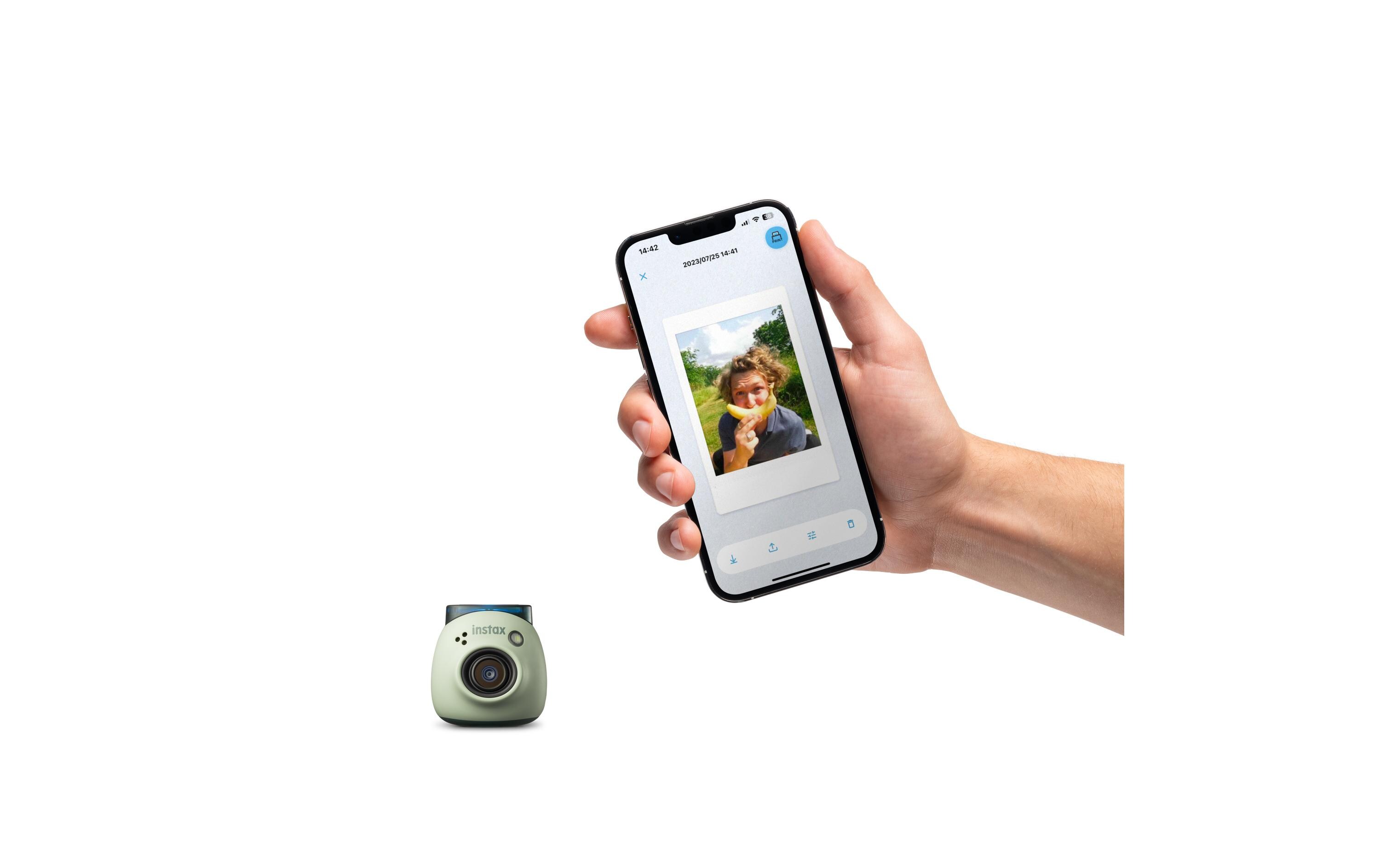 Fotokamera Instax Pal GrünDamit sich kleine Momente gross fühlen