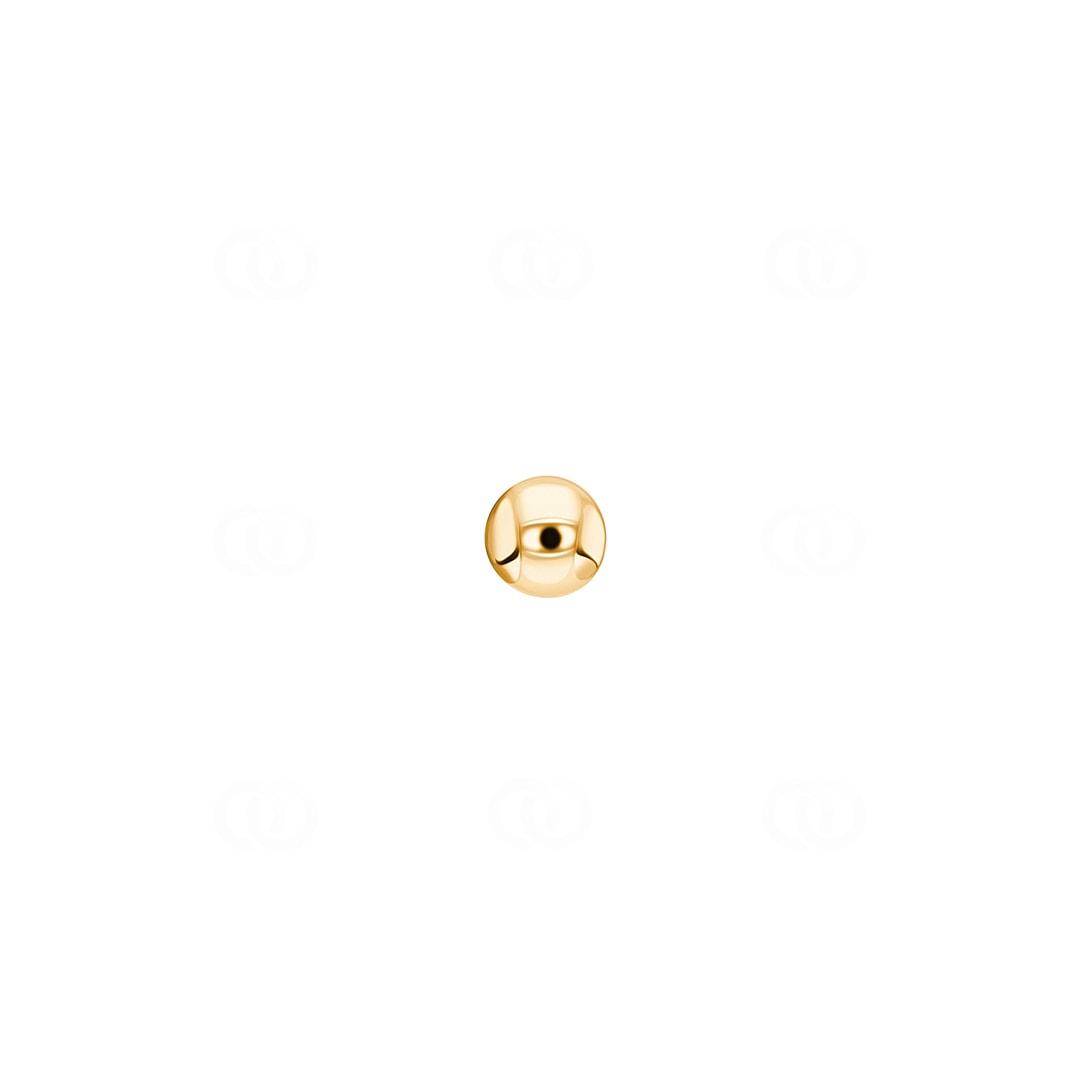 Ohrpiercing 750/18 K Gelbgold
