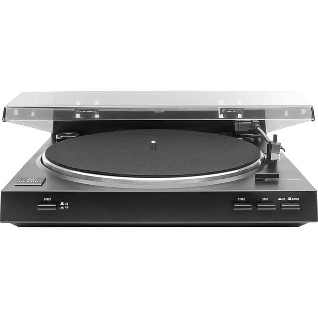 Dual DT 210-1 USB USB-pladespillere Remdrift Sort