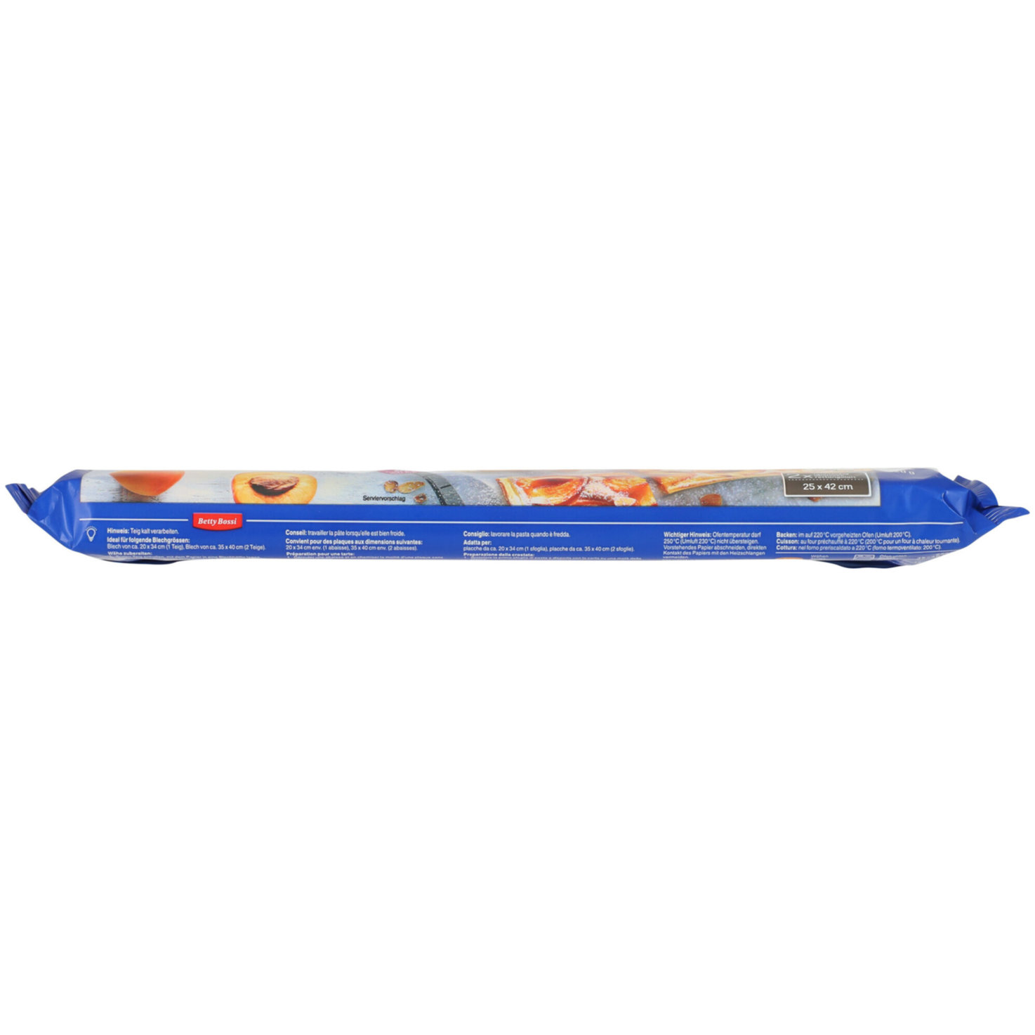 Betty Bossi Kuchenteig eckig ausgewallt 2x310g