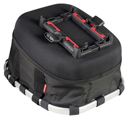 Panier de Porte-Bagage Klickfix Bikebasket GT Uniklip Pois